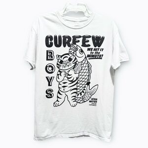 Limited Edition John Mayer x Online Ceramics Curfew Boys 2019 Tour T-Shirt Sz M